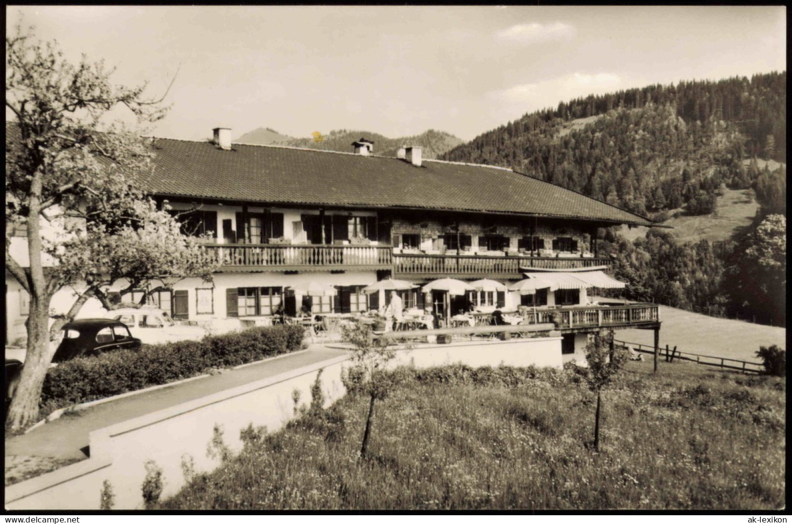 Ansichtskarte Tegernsee (Stadt) „Der Lieberhof" Gasthaus 1966 - Tegernsee