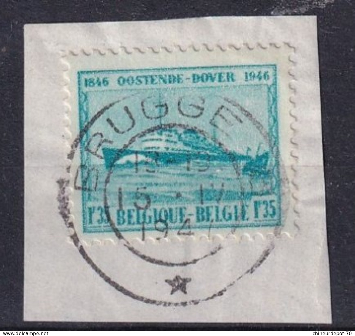 TIMBRES OOSTENDE GENT BRUGGE MERKEM BRUXELLES MIDI OOSTKAMP - Usados