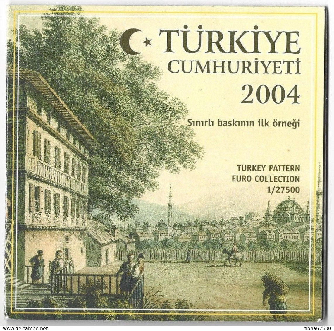 SERIE € ESSAIS 2004 . TURQUIE . - Essais Privés / Non-officiels