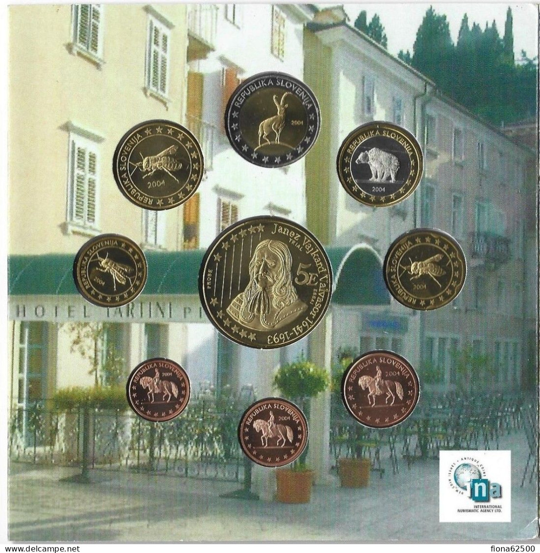 SERIE € ESSAIS 2004 . SLOVENIE . - Pruebas Privadas