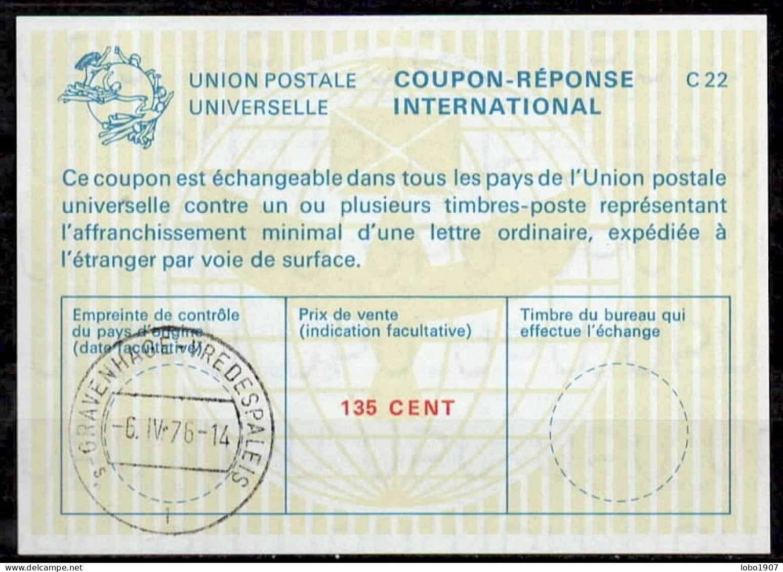 UNITED NATIONS INTERNATIONAL COURT OF JUSTICE THE HAGUE  Collection 50 Int. Reply Coupon Reponse Antwortschein IRC IAS