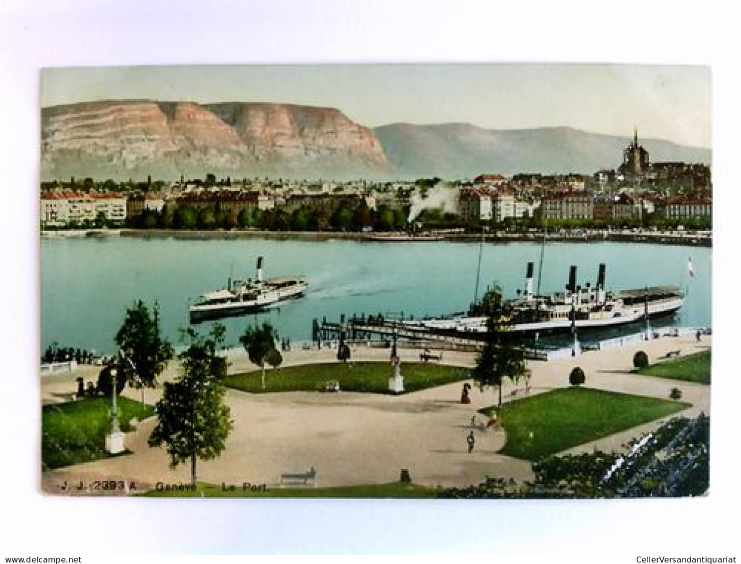 Postkarte: Genève - Le Port Von Genf - Ohne Zuordnung