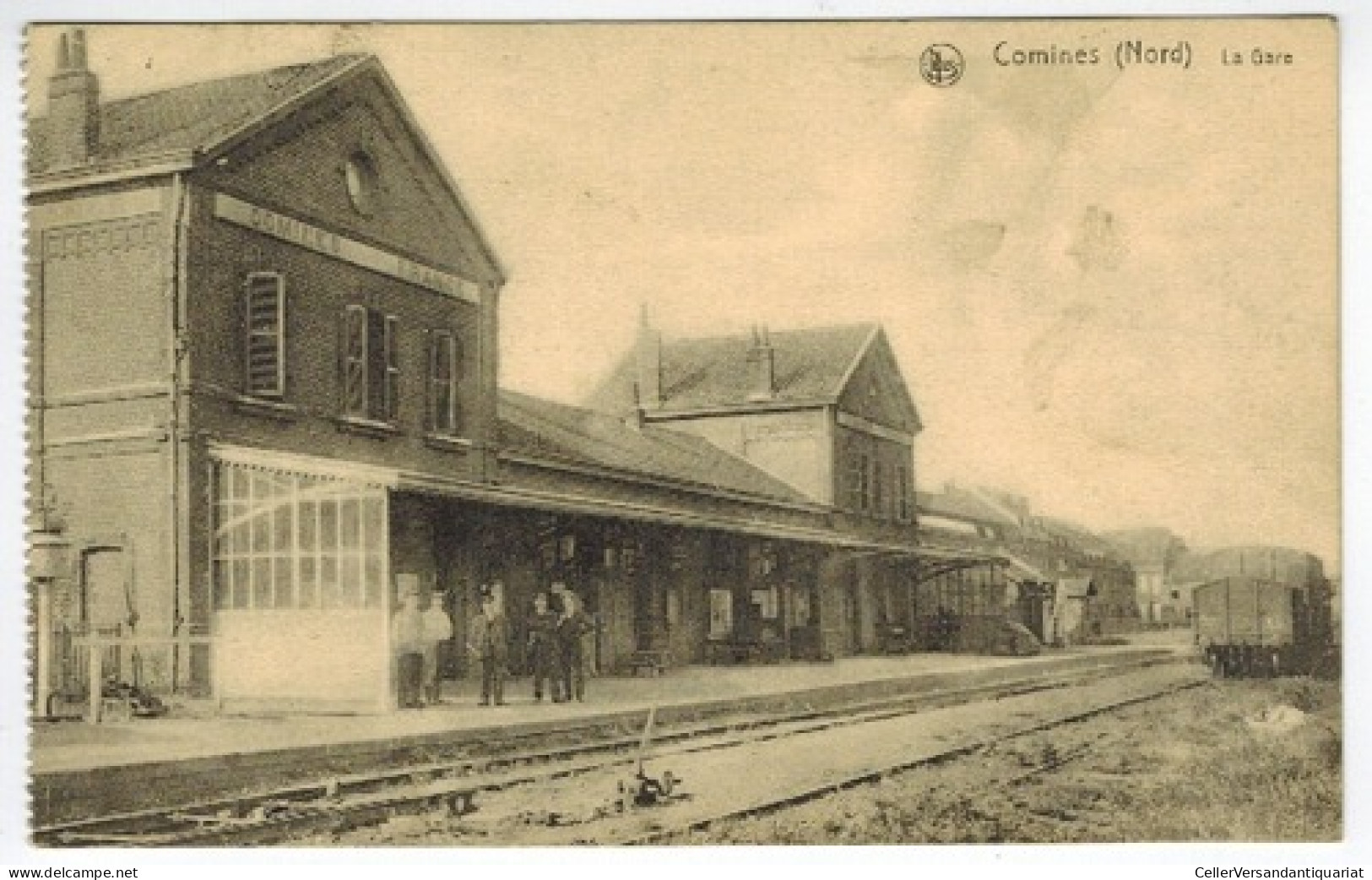 Postkarte: La Gare Von Comines (Nord) - Non Classés