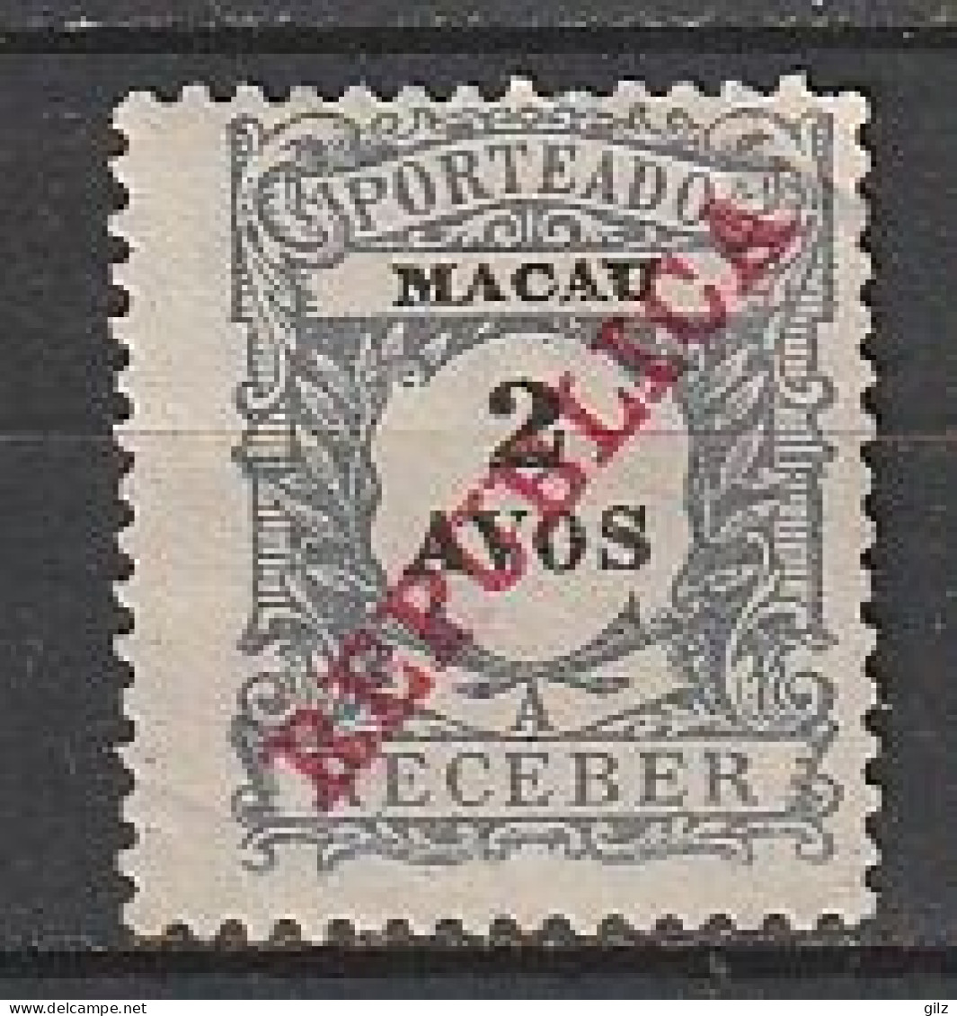 Macau - 1904 Taxe Neuf** - Timbres-taxe