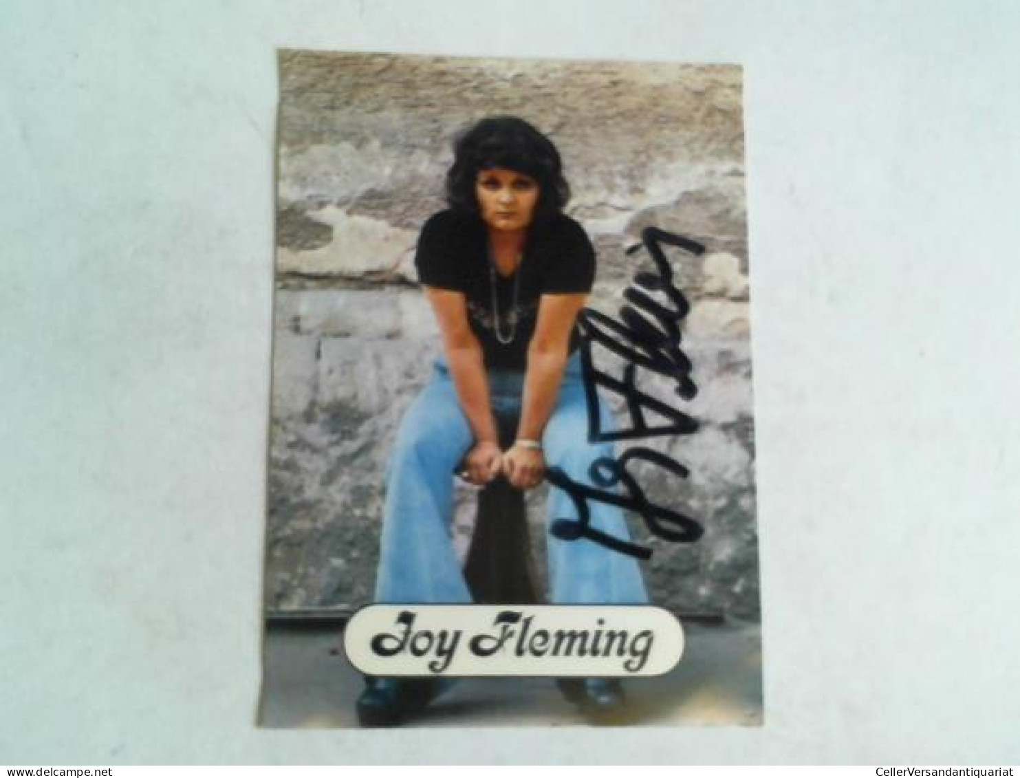 Autogrammkarte Mit Original Widmung Von Fleming, Joy - Non Classés