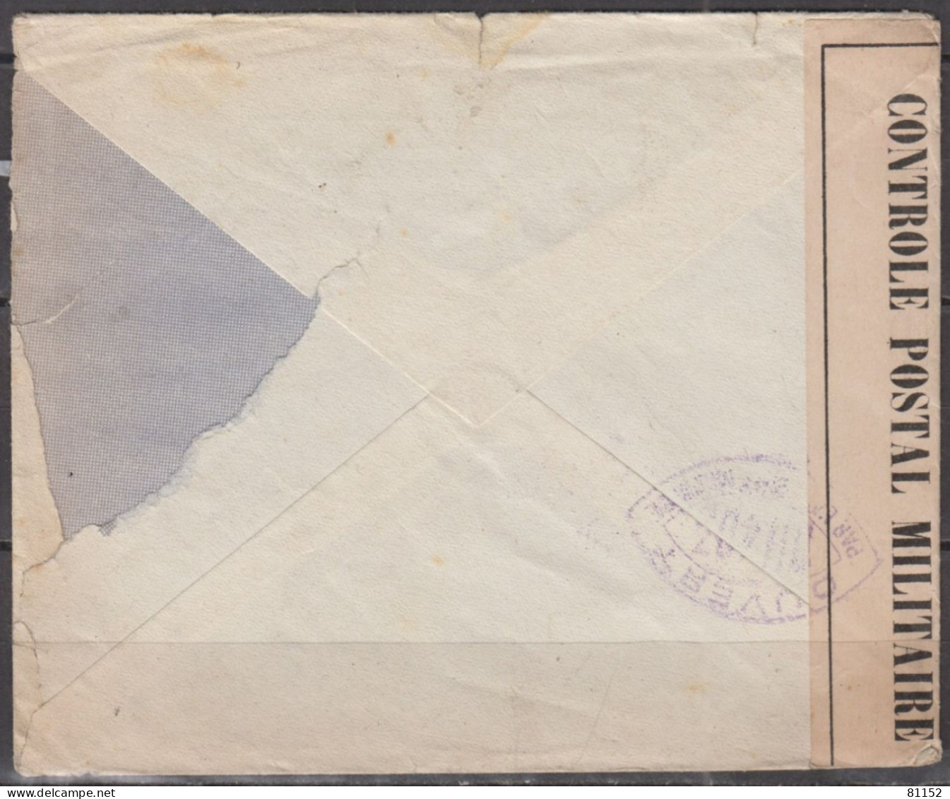 Lettre Pub De MILANO 1940 Avec Chemin De Fer 1l.25  Y.T.431 Pour 45 SAINT-AY " Ouvert Par L'Autorité MILITAIRE " - Posta Militare (PM)