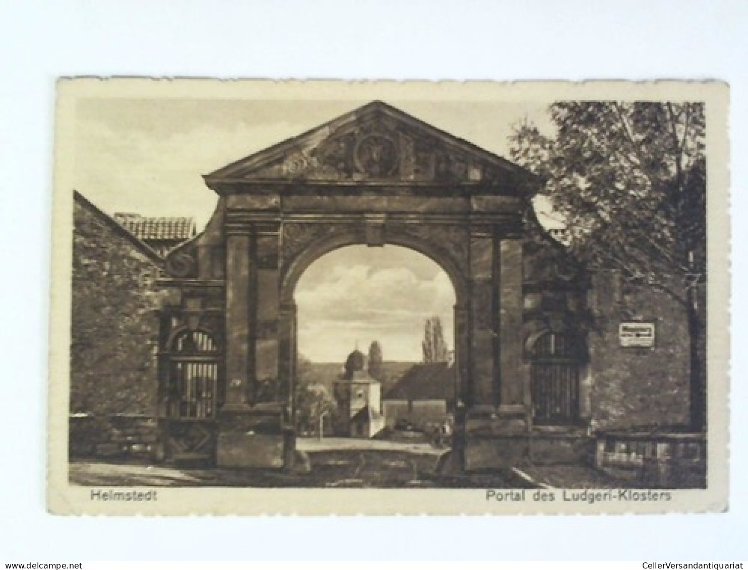 Postkarte: Helmstedt. Portal Des Ludgeri-Klosters Von Helmstedt - Non Classés