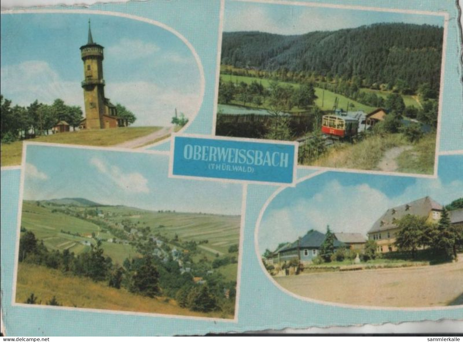 42879 - Oberweissbach - Mit 4 Bildern - Ca. 1970 - Oberweissbach