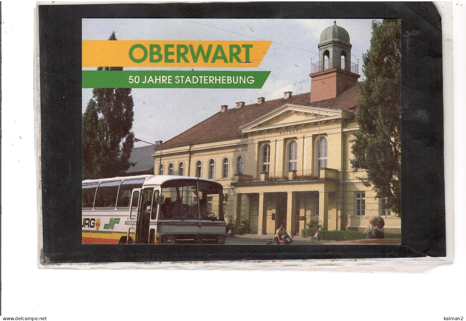 TEM20432 - OBERWART 21.5.1989  /  81. BALLONPOSTFLUG -  NETTO KATALOG NR. 81b   - BALLON "  OE-PZM PAMGAS  " - Montgolfières