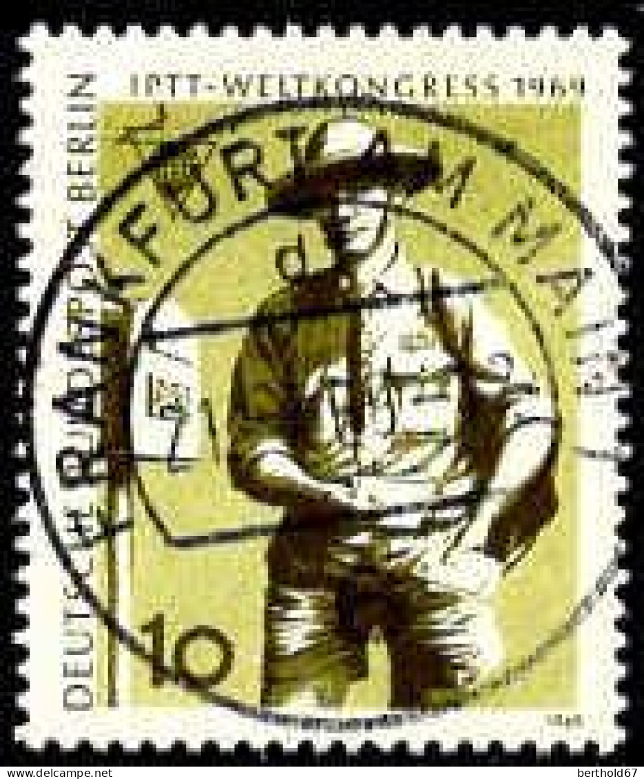 Berlin Poste Obl Yv:314/317 20.IPTT-Weltkongress (TB Cachet) - Used Stamps