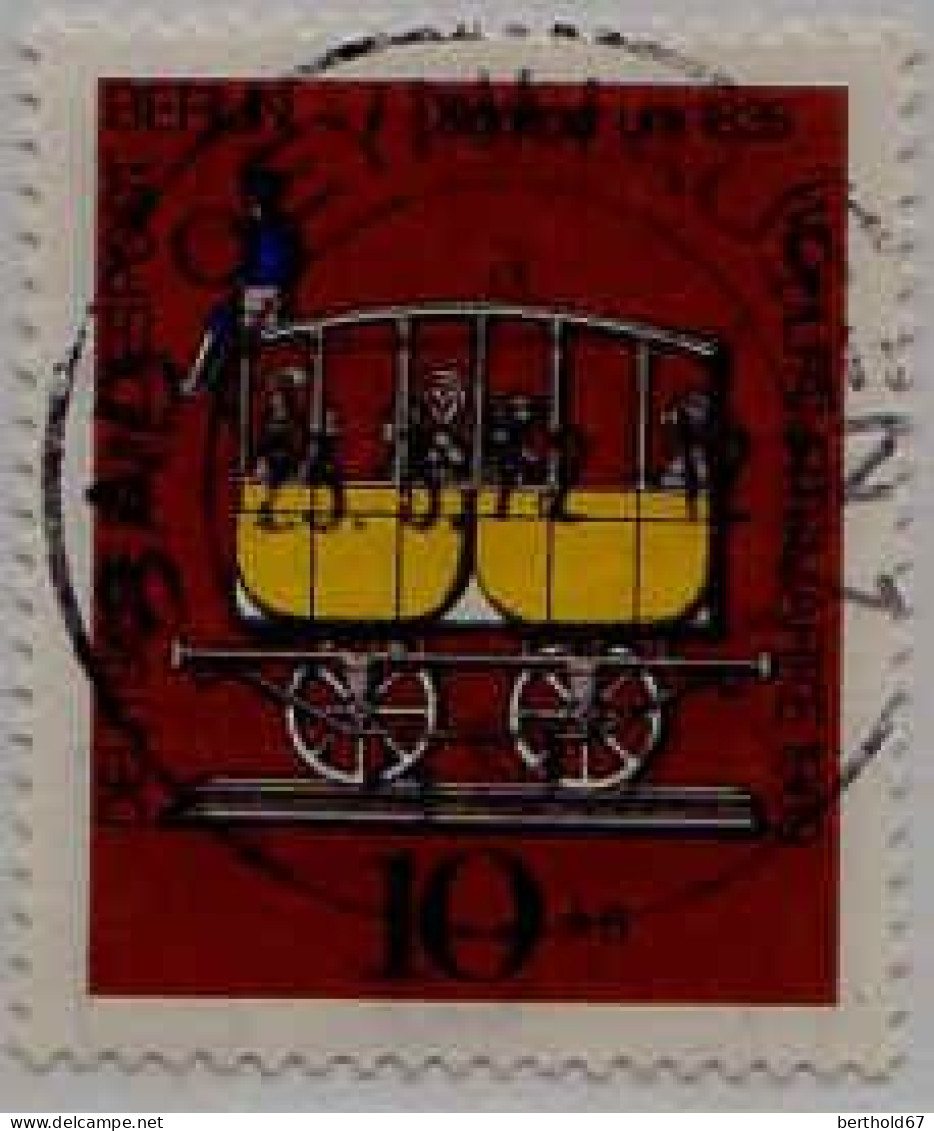 Berlin Poste Obl Yv:318/321 Bienfaisance Figures De Plomb (TB Cachet Rond) - Used Stamps
