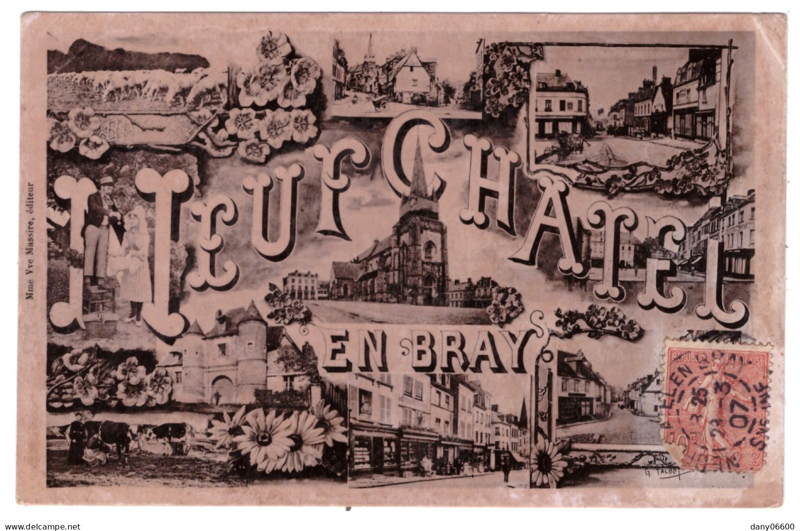 NEUFCHATEL EN BRAY  (carte Animée) - Neufchâtel En Bray