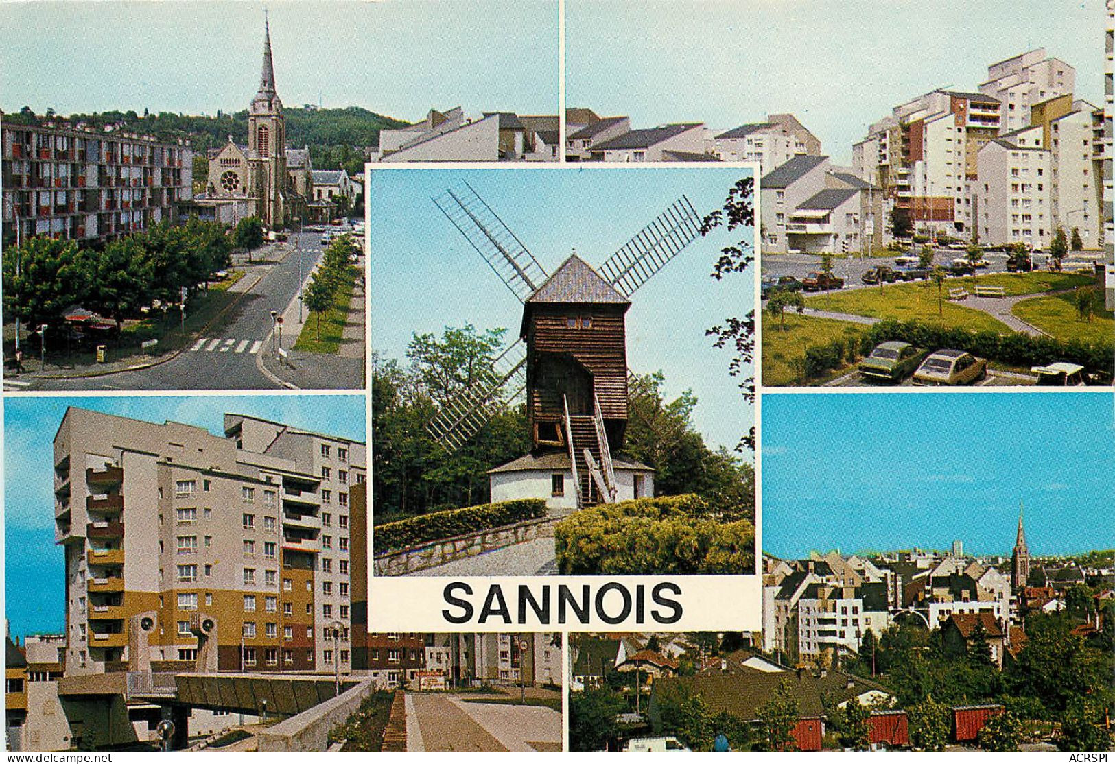 Sannois, Multi Vues (scan Recto-verso) KEVREN0126 - Sannois