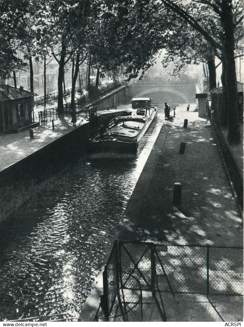 Paris, Canal Saint Martin (scan Recto-verso) KEVREN0120 - La Seine Et Ses Bords