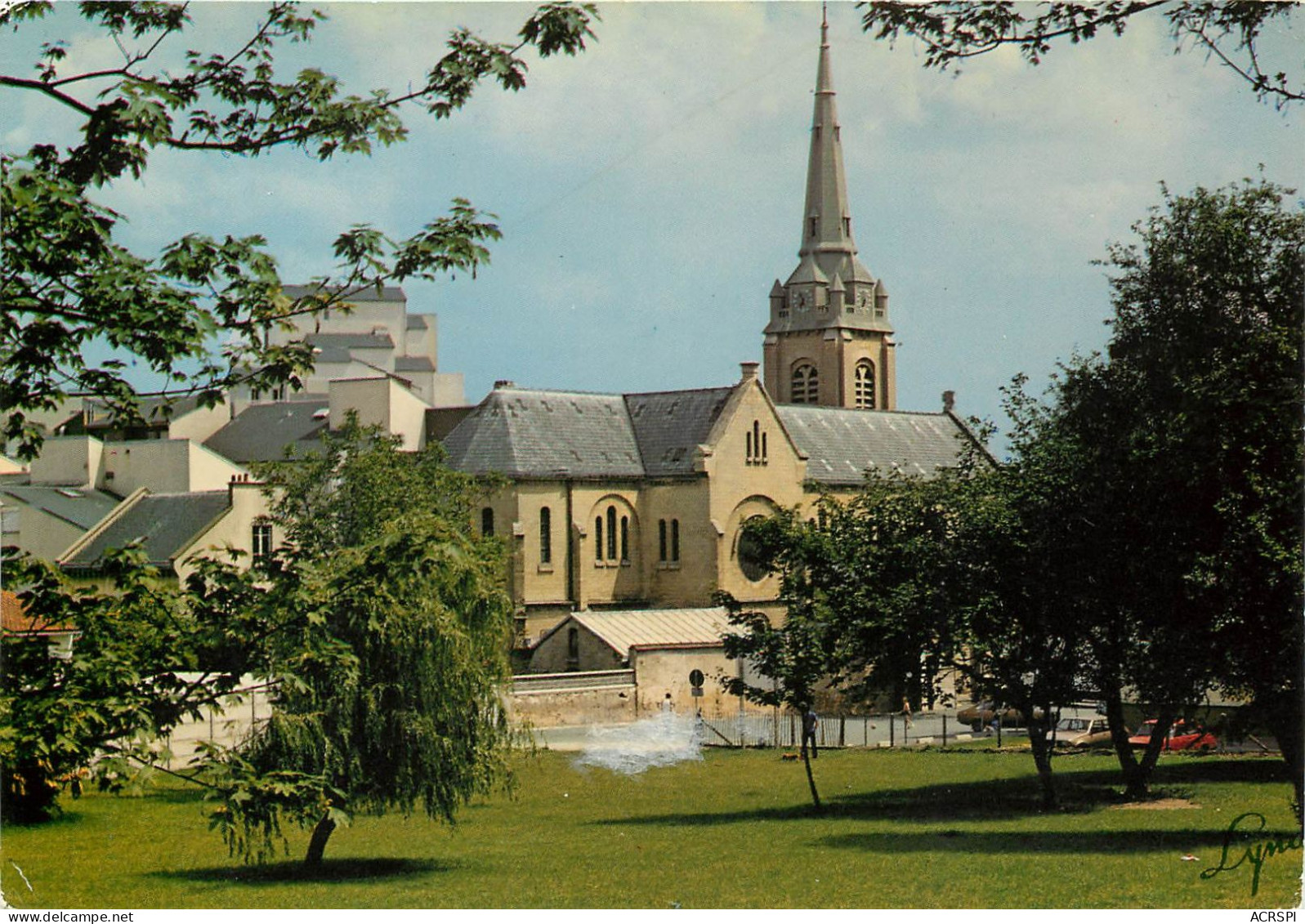 Sannois, L'Eglise (scan Recto-verso) KEVREN0118 - Sannois