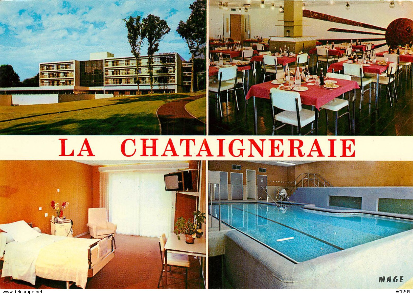 Cergy, La Chataigneraie, Multi Vues  (scan Recto-verso) KEVREN0117 - Cergy Pontoise