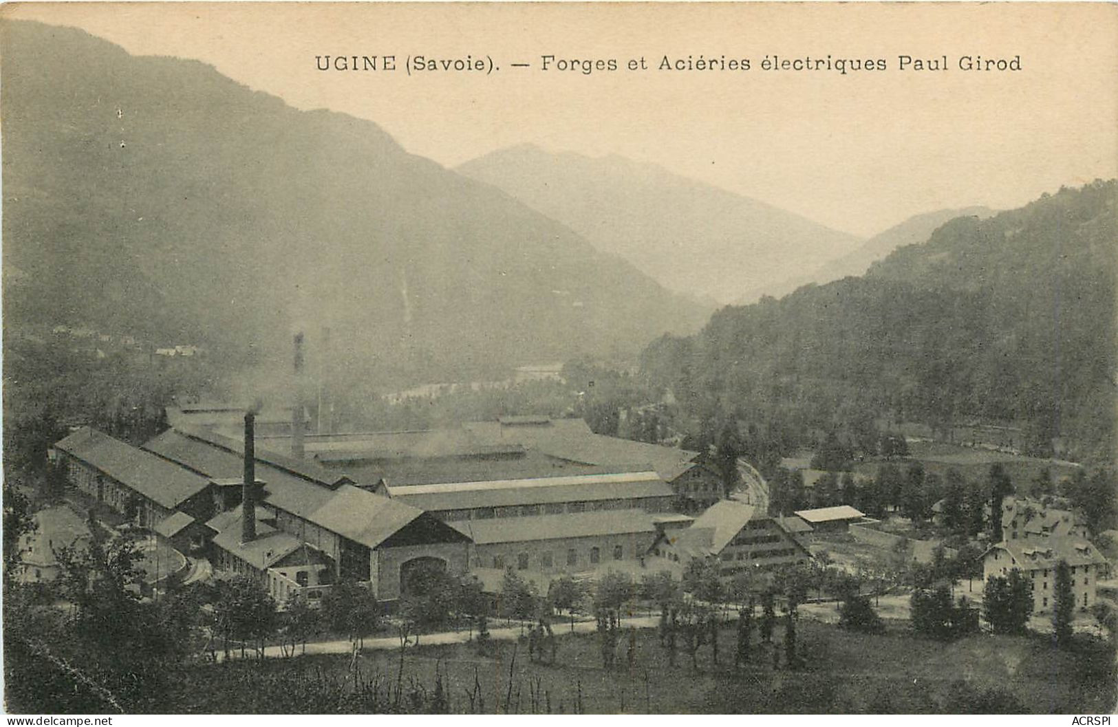 Ugine, Forges Et Acieries Electriques (scan Recto-verso) KEVREN0103 - Ugine