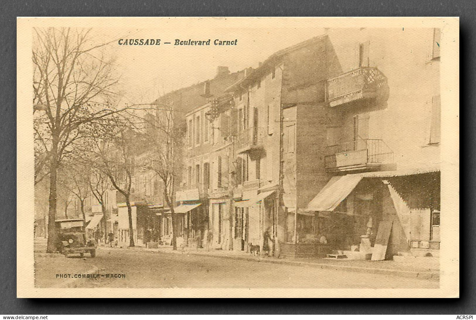 Caussade, Boulevard Carnet (scan Recto-verso) KEVREN0152 - Caussade