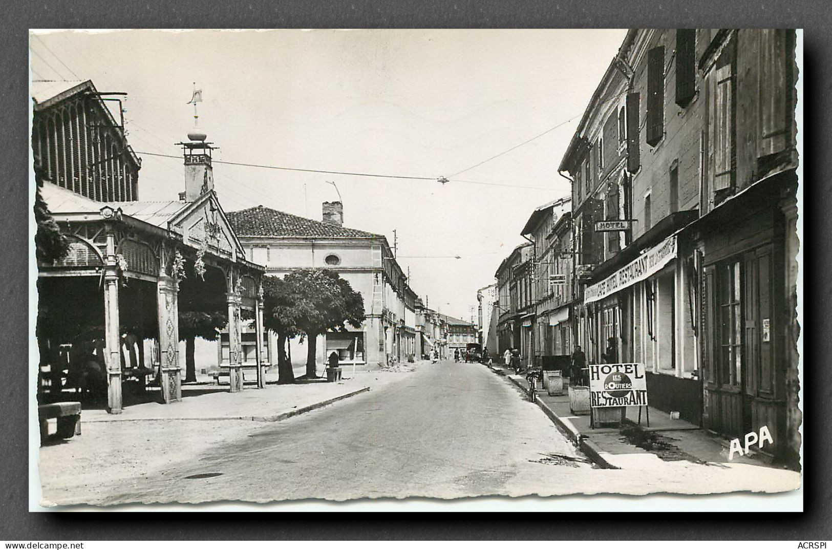 Grisolles, Rue Adrien Hebrard (scan Recto-verso) KEVREN0151 - Grisolles