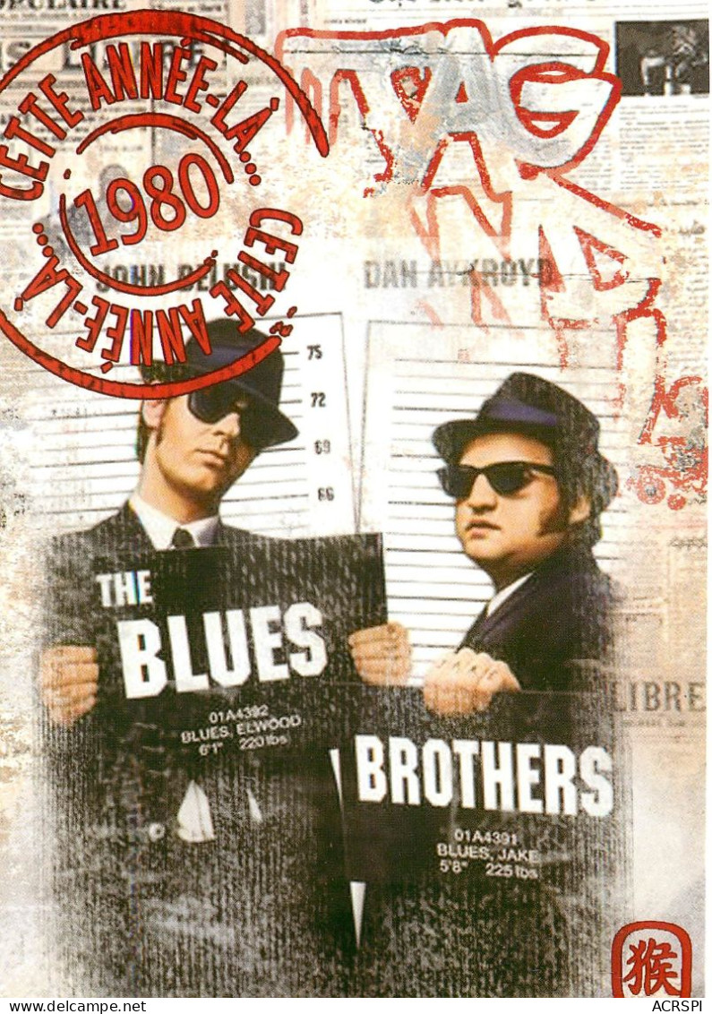 Naissance, Cette Année La. 1980 The Blues Brothers , Mais Aussi... (scan Recto-verso) KEVREN0148 - Naissance