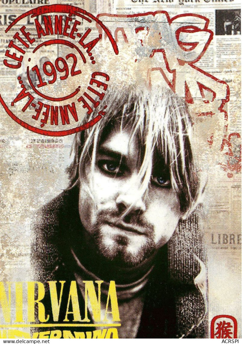 Naissance, Cette Année La. 1992 Nirvana , Mais Aussi... (scan Recto-verso) KEVREN0148 - Geboorte