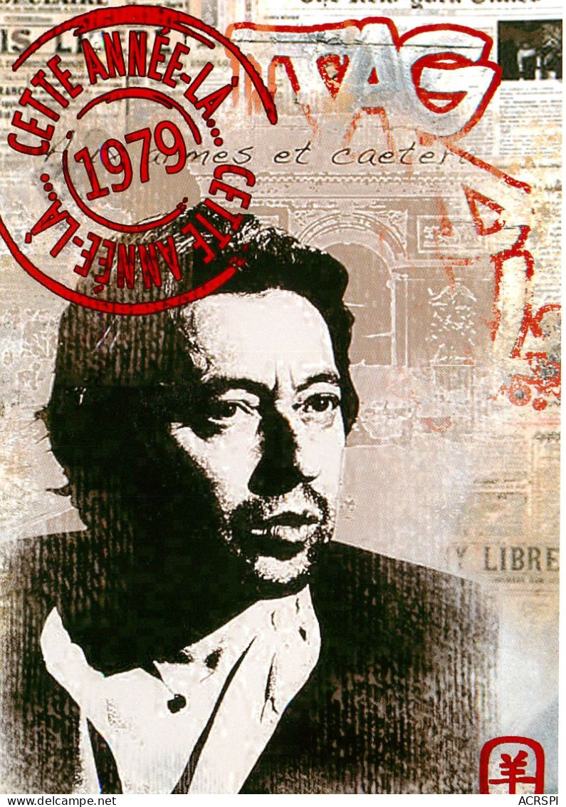 Naissance, Cette Année La. 1979 Gainsbourg , Mais Aussi... (scan Recto-verso) KEVREN0148 - Nascite