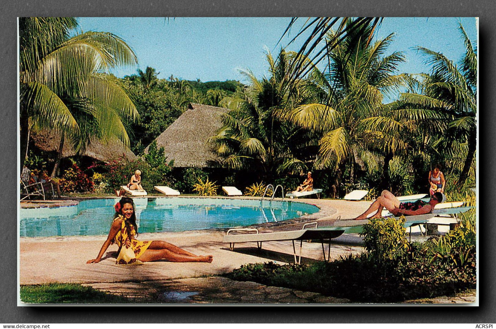 Tahiti, La Piscine (scan Recto-verso) KEVREN0145 - Polynésie Française