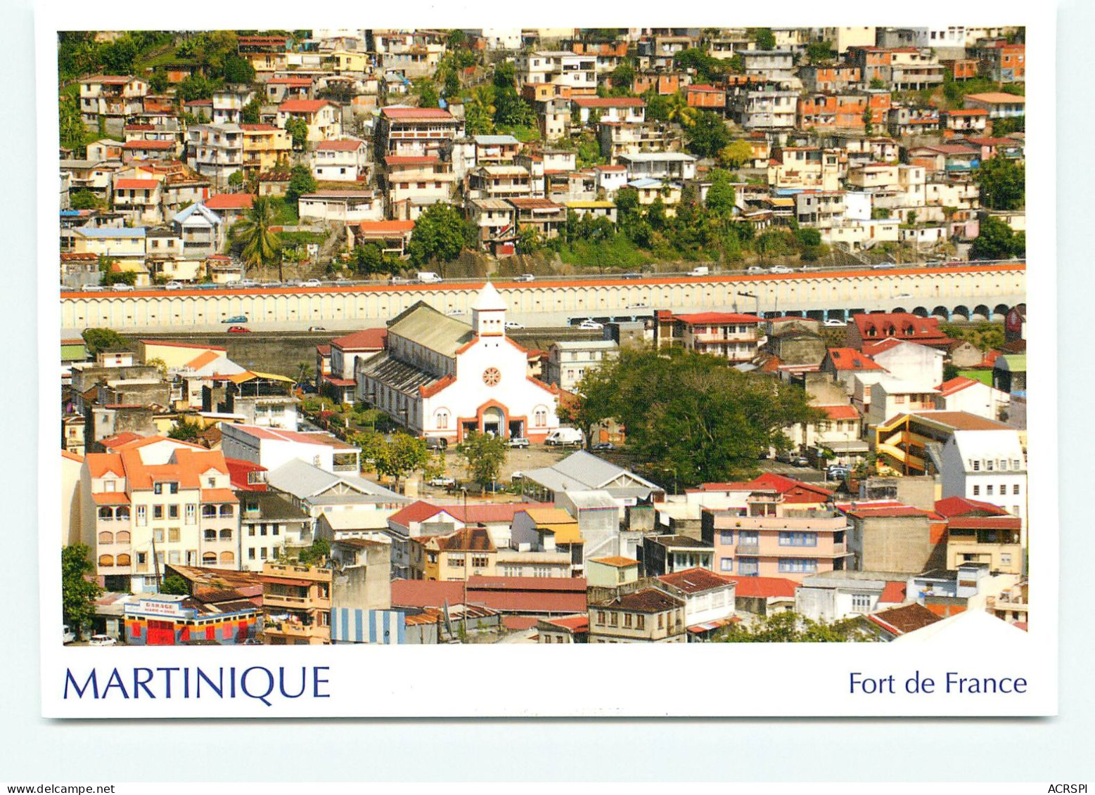 Martinique, Fort De France, Vue Generale 1 (scan Recto-verso) KEVREN0141 - Fort De France