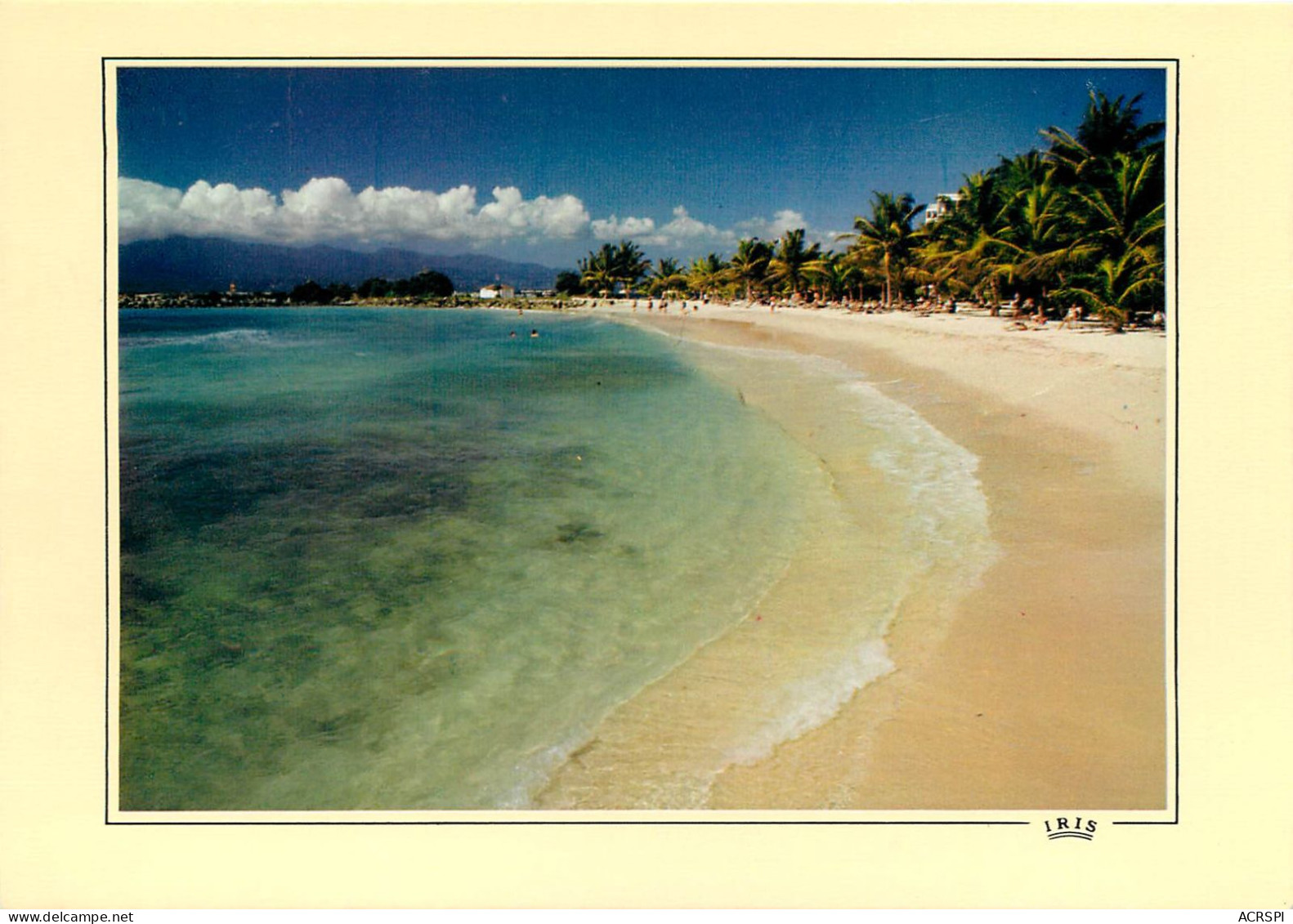 Martinique Fort De France  PLAGE Ed Iris 8611 (scan Recto-verso) KEVREN0169 - Fort De France