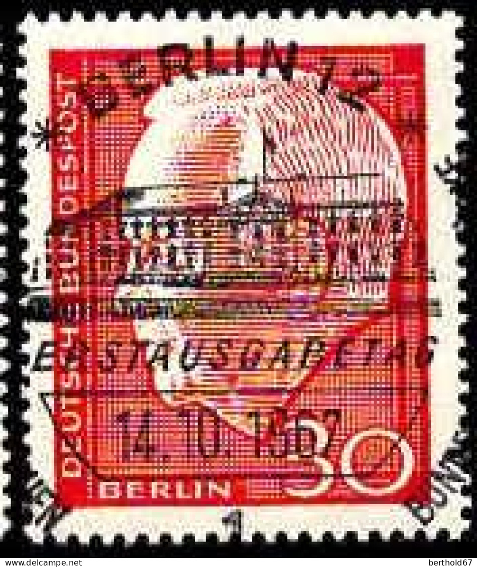 Berlin Poste Obl Yv:289 Mi:314 Heinrich Lübke Deutscher Bundespräsident (TB Cachet à Date) 14-10-67 - Oblitérés