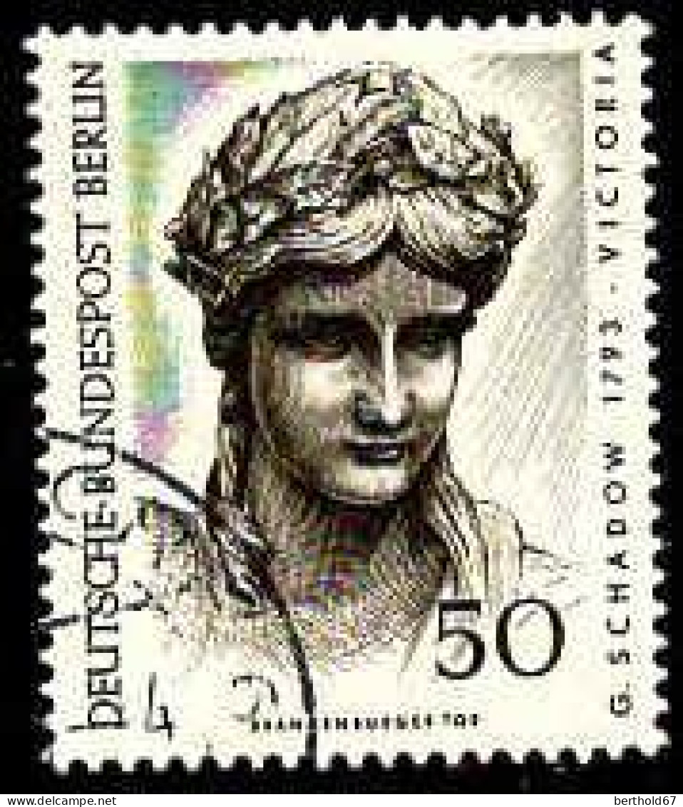 Berlin Poste Obl Yv:281 Mi:306 G.Schadow Brandenburger Tor (cachet Rond) - Used Stamps