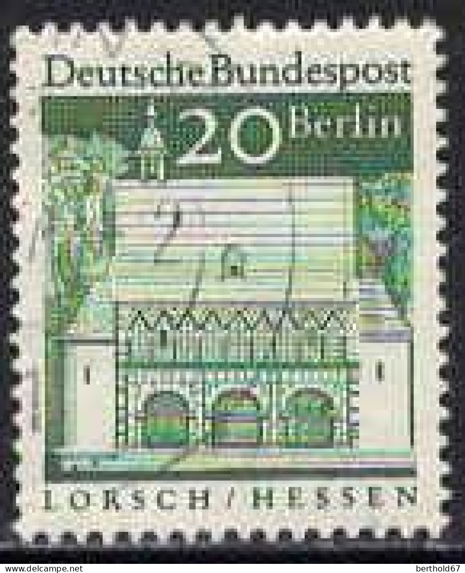 Berlin Poste Obl Yv:272 Mi:273 Lorsch Hessen Torhalle (cachet Rond) - Oblitérés