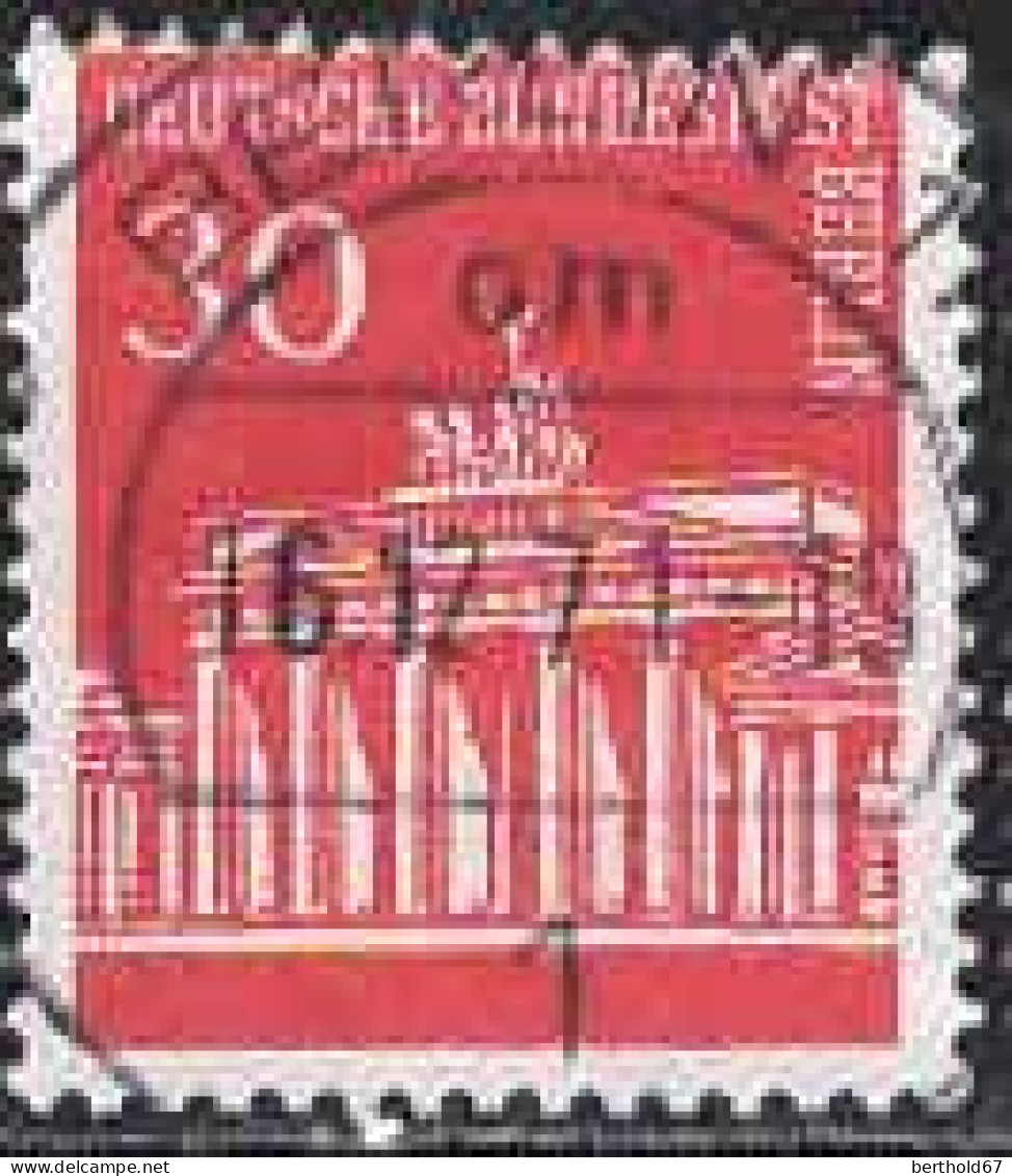 Berlin Poste Obl Yv:259 Mi:288 Brandenburgertor Berlin (TB Cachet à Date) 16-12-71 - Oblitérés