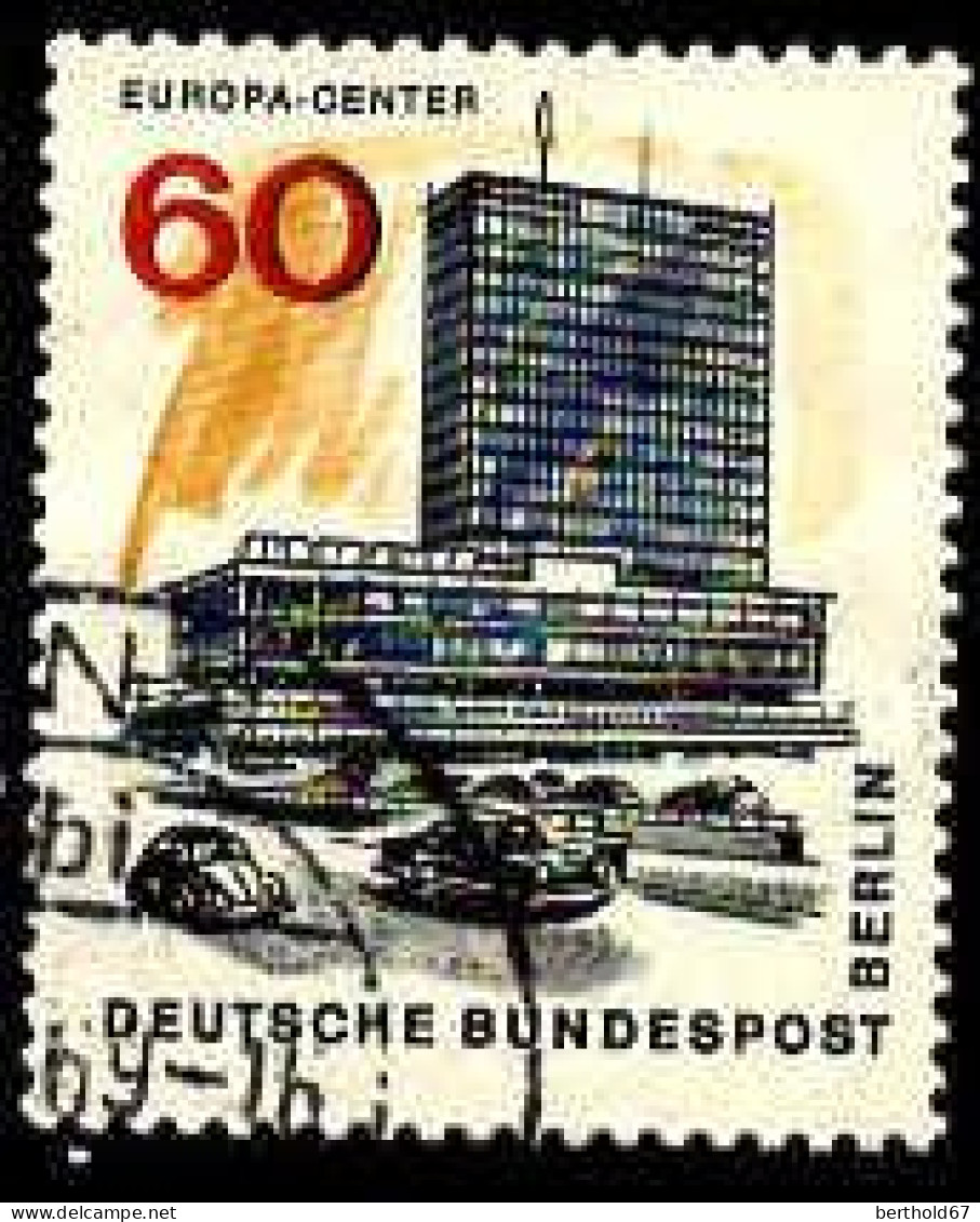 Berlin Poste Obl Yv:236 Mi:260 Europa-Center (Beau Cachet Rond) - Usati
