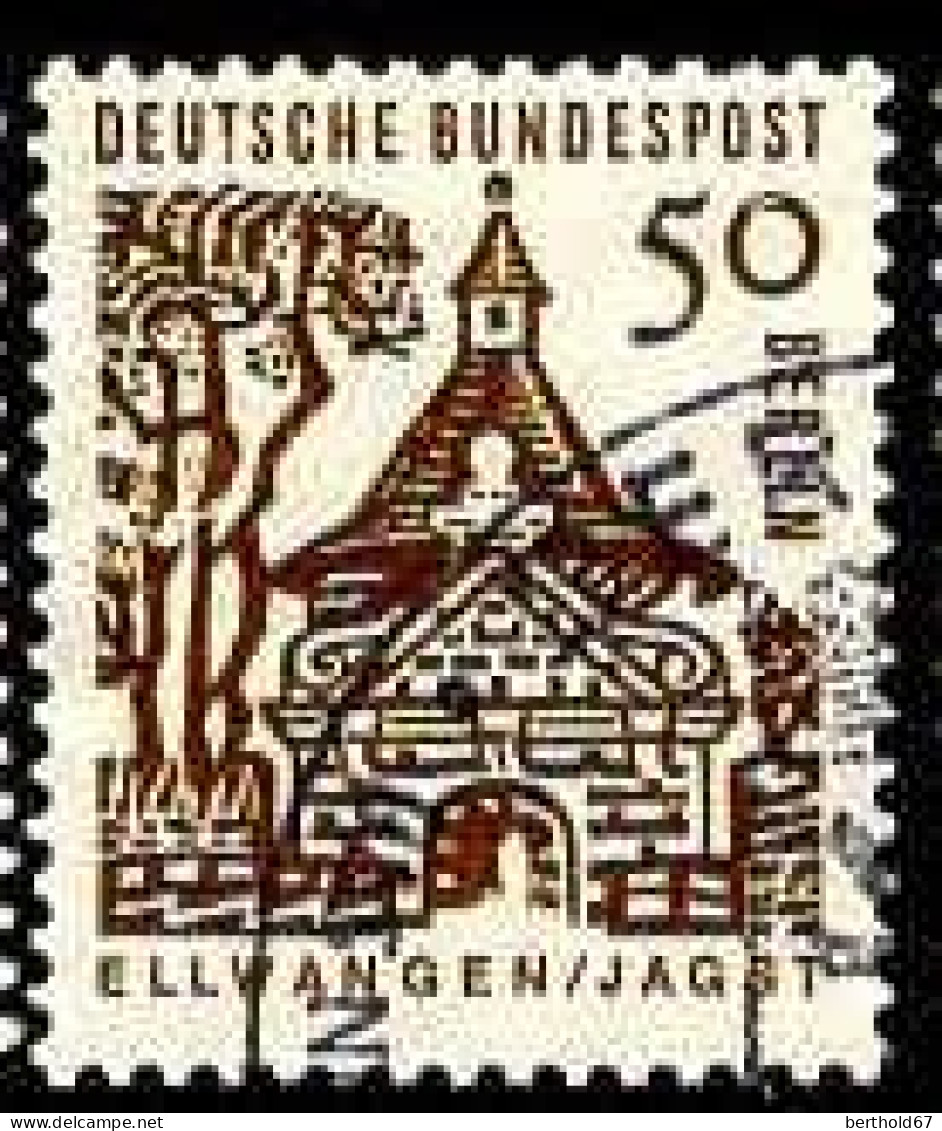 Berlin Poste Obl Yv:223 Mi:246 Schlosstor Ellwangen Jagst (TB Cachet Rond) - Usati