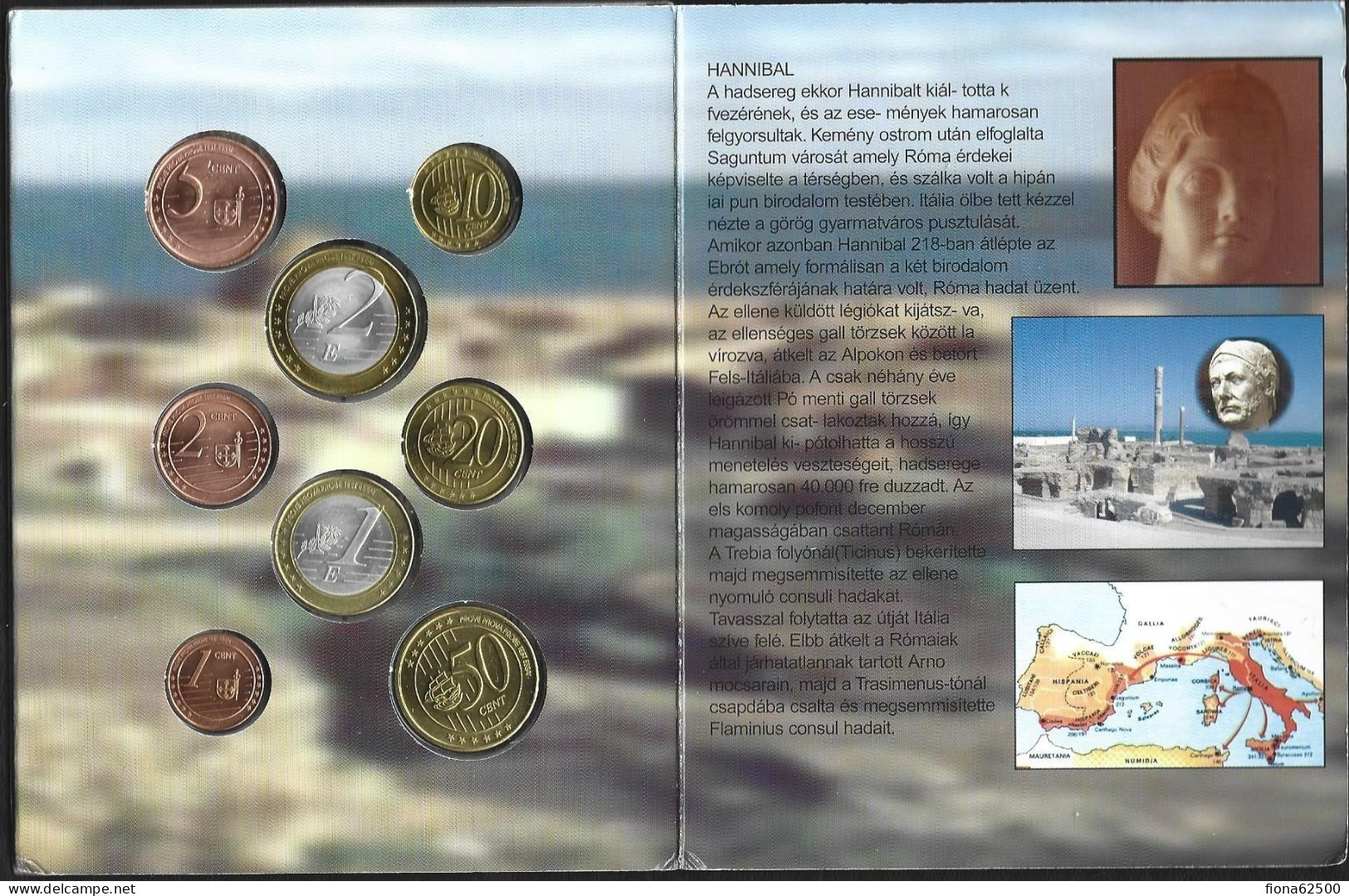 SERIE € ESSAIS 2005 . KARTHAGO . - Private Proofs / Unofficial