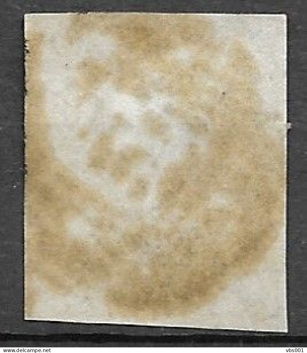 OBP10 Met 4 Randen En Gebuur, Met Balkstempel P137 Aeltre (vrij Onduidelijk, Zie Scans) - 1858-1862 Medallones (9/12)