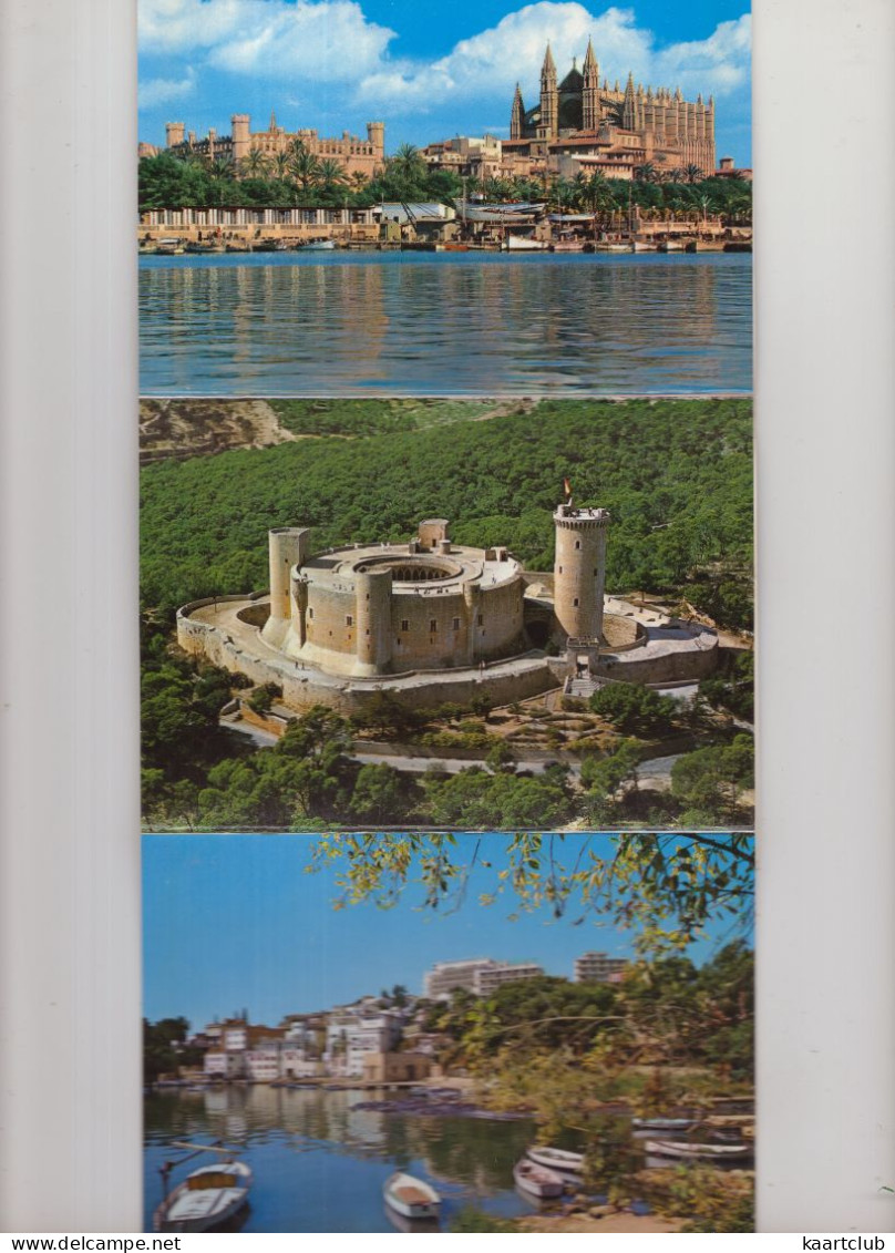 Leporello  Palma De Mallorca  - (Baleares, Espana/Spain) - 101 - (4 Postcards + 2 Cards) - Palma De Mallorca