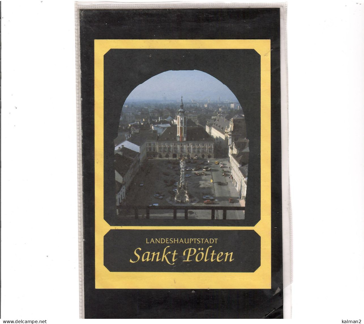 TEM20442 -  ST.POELTEN 24.5.1990  /  83. BALLONPOSTFLUG -  NETTO KATALOG NR. 83b   - BALLON "  OE-RZC  " - Fesselballons