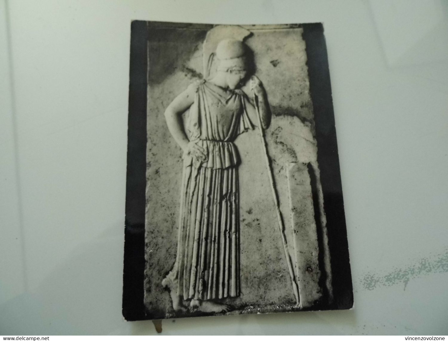 Cartolina Viaggiata "ACROPOLIS The Mouring Athena"  1965 - Ancient World