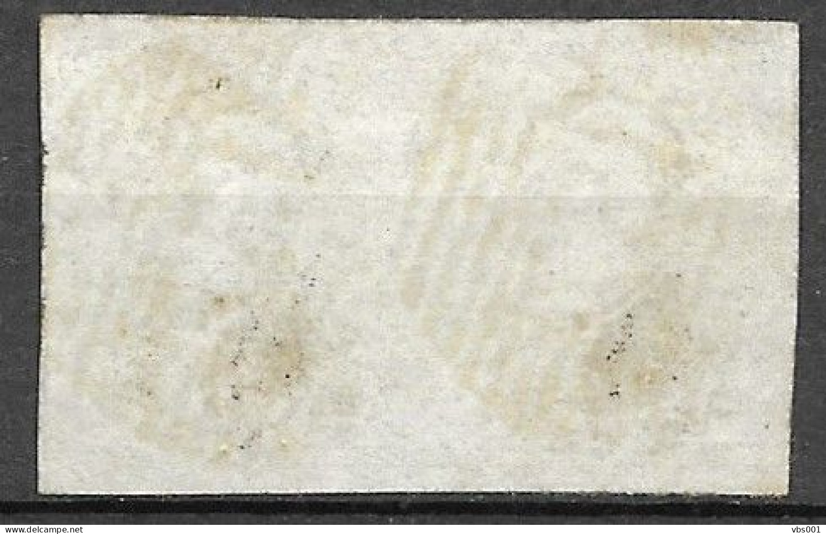 OBP10 In Paar, Met 4 Randen En Bladboord, Met Balkstempel P157 Nessonvaux (zie Scans) - 1858-1862 Medallones (9/12)