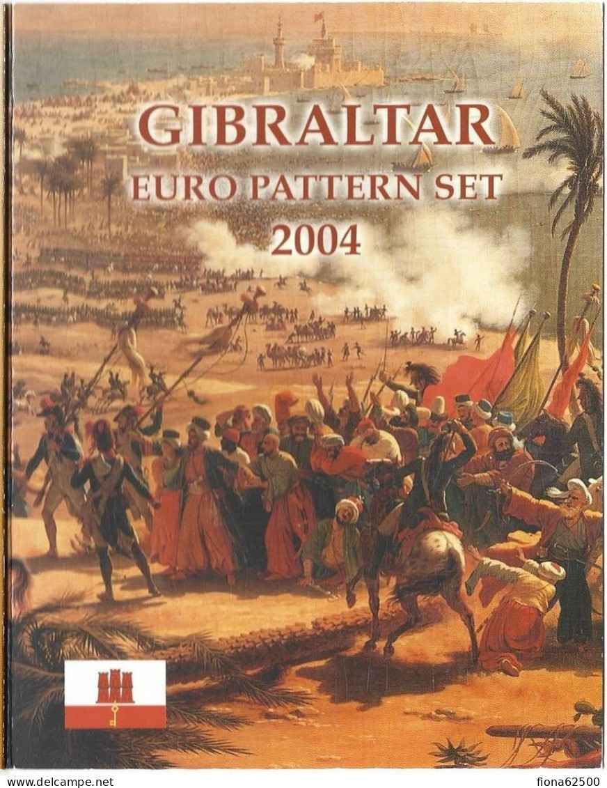 GIBRALTAR . SERIE EUROS 2004 . ESSAIS . - Essais Privés / Non-officiels