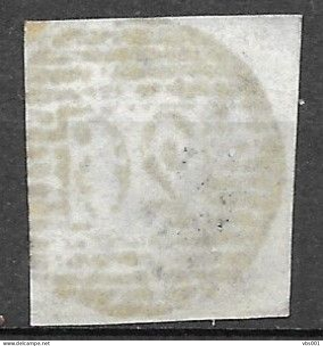 OBP11A Met 4 Randen En Gebuur, Met Balkstempel P26 Chatelineau (zie Scans) - 1858-1862 Medallions (9/12)