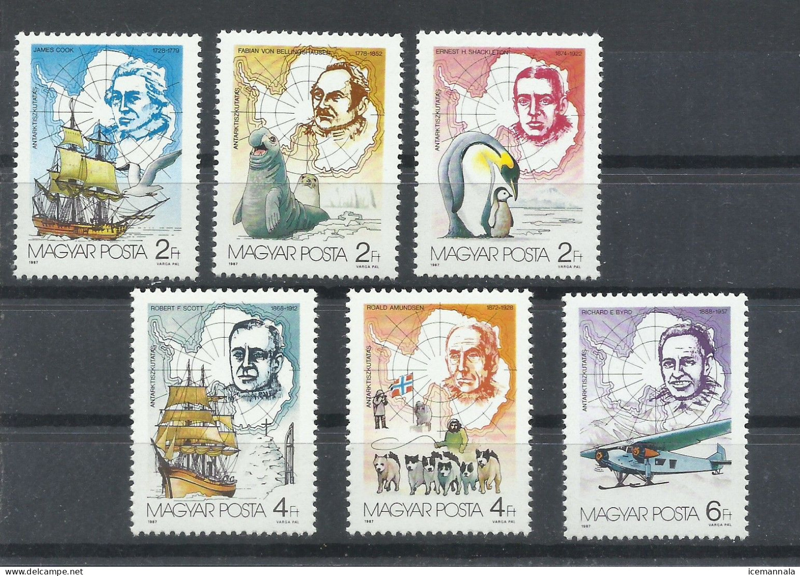 HUNGRIA  YVERT  3116/21    MNH  ** - Ongebruikt