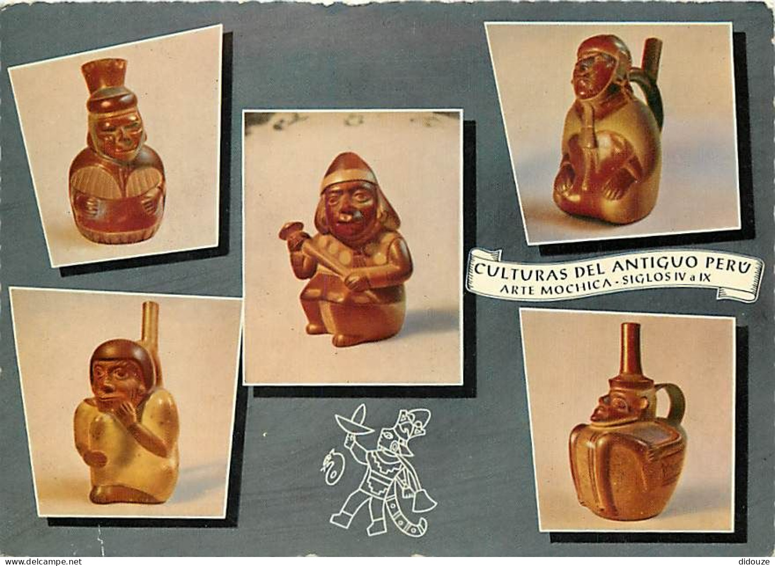 Art - Antiquité - Culturas Del Antigo Peru - Arte Mochica - Costa Peruona Septentrional - Pérou - Multivues - CPM - Voir - Antiquité