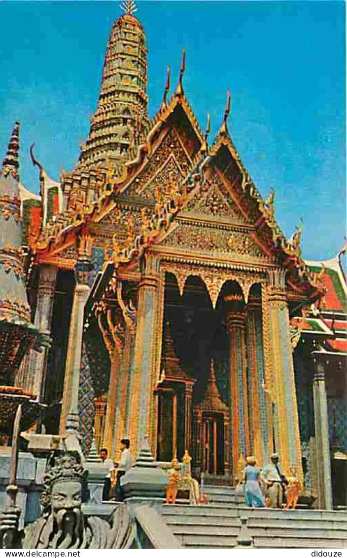 Thailande - Bangkok - The Close-up Of Thebpidorn - Royal Pantheon In Cimpound Of Emerald Buddha Temple - Carte Neuve - C - Tailandia