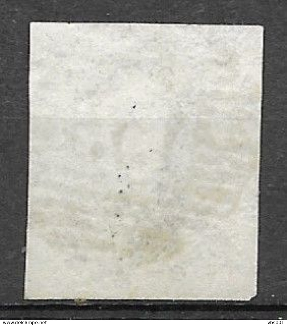 OBP11 Met 4 Randen En Met Balkstempel P135 Zelzaete (zie Scans) - 1858-1862 Medallions (9/12)