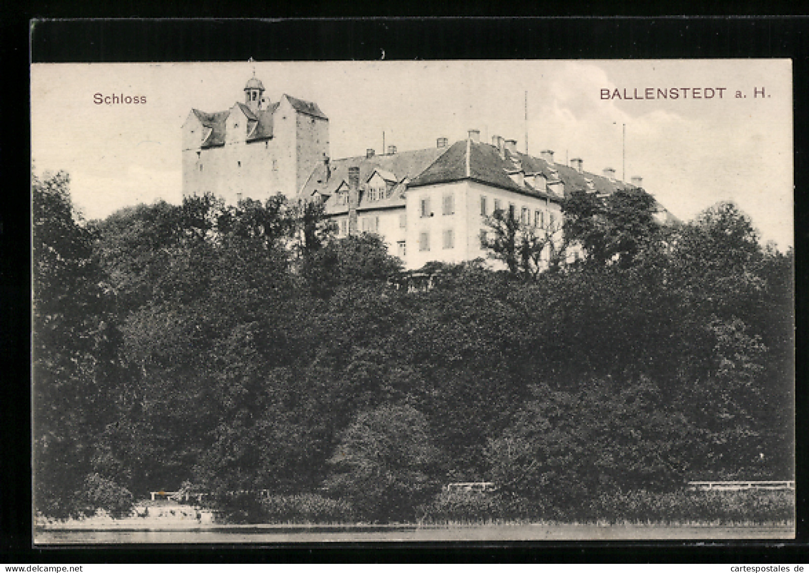 AK Ballenstedt A. H., Das Schloss  - Ballenstedt