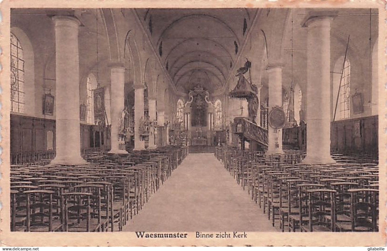 Waasmunster - Binne Zicht Kerk - Waasmunster