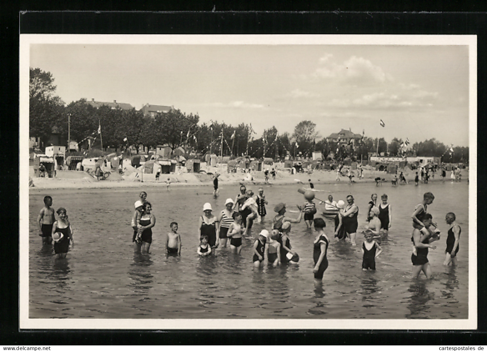 AK Ostseebad Scharbeutz, Aktives Strandleben  - Scharbeutz